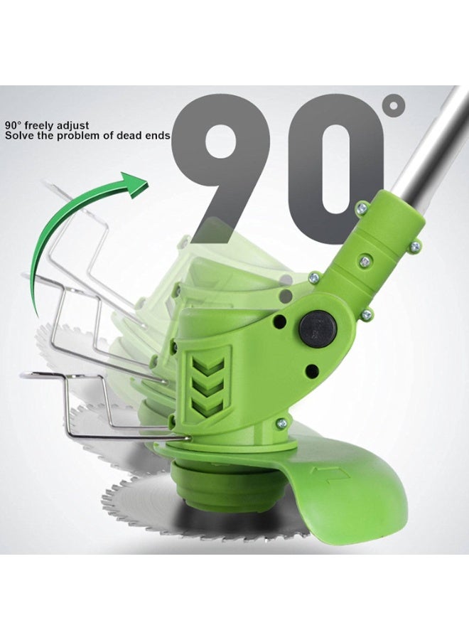 BUYCO Cordless Electric Grass Trimmer & Lawn Mower – Rechargeable, Lightweight & Adjustable Portable Garden Trimmer - Image 3